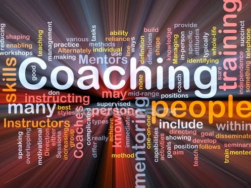 Coaching word Image