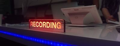 "In Recording" Image